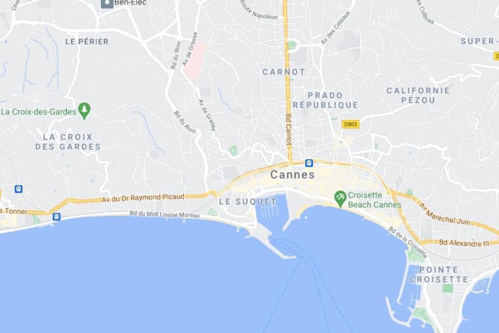 Studio Croix Des Gardes Palais Plages Cannes Dış mekan fotoğraf